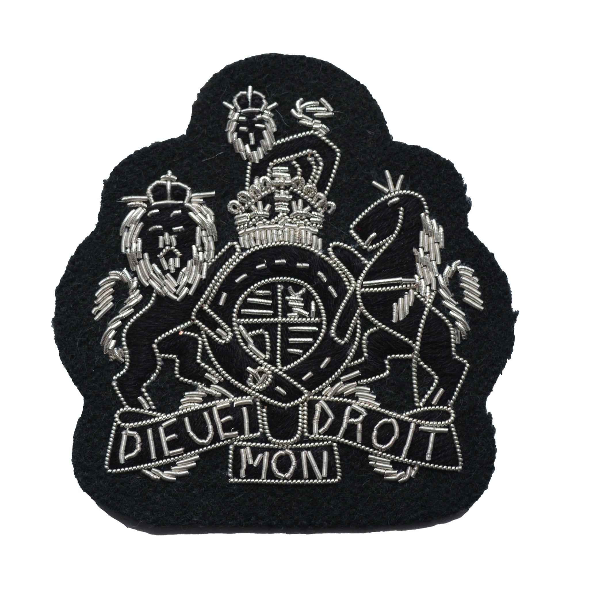 (Kings Crown) Warrant Officer Class 1 (WO1) Royal Arms Rank Badge The Rifles Infantry British Army Insignia Badge
