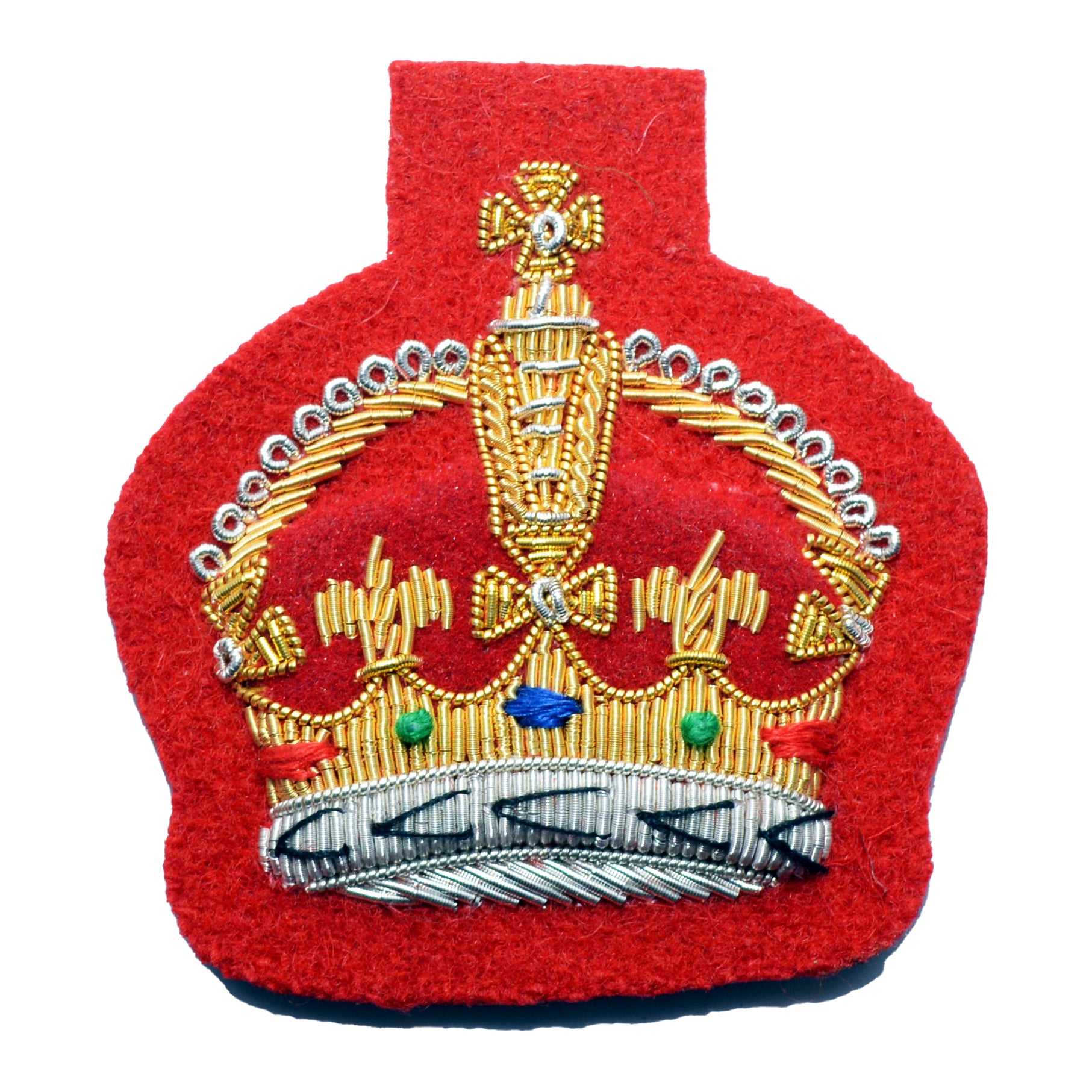 (King's Crown) Warrant Officer Class 2 (WO2) Large Crown Rank Badge Lifeguards Household Division British Army Badge