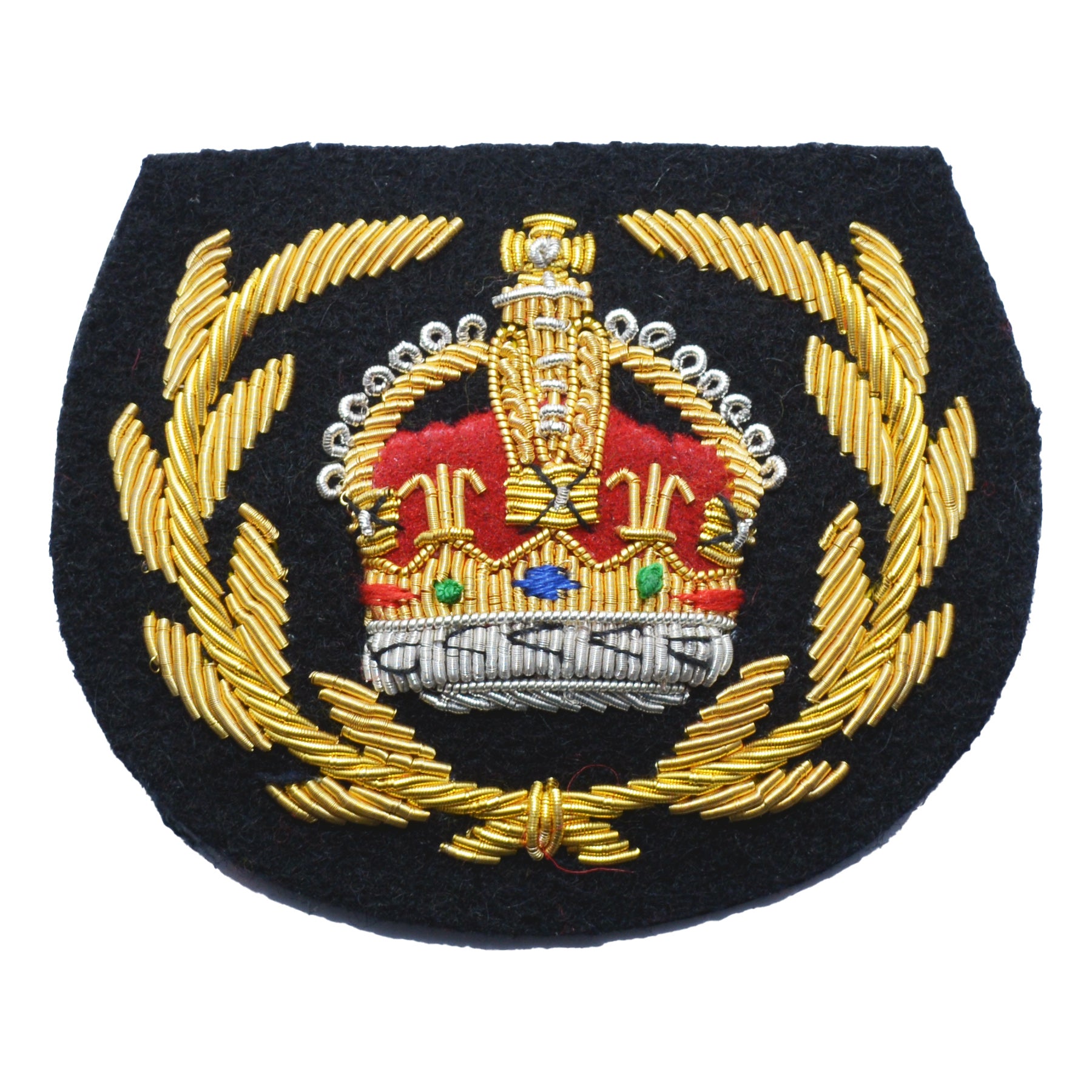 (King's Crown) Warrant Officer Class 2 (WO2) NCO Rank Badge Royal Tank Regiment (RTR) British Army Badge