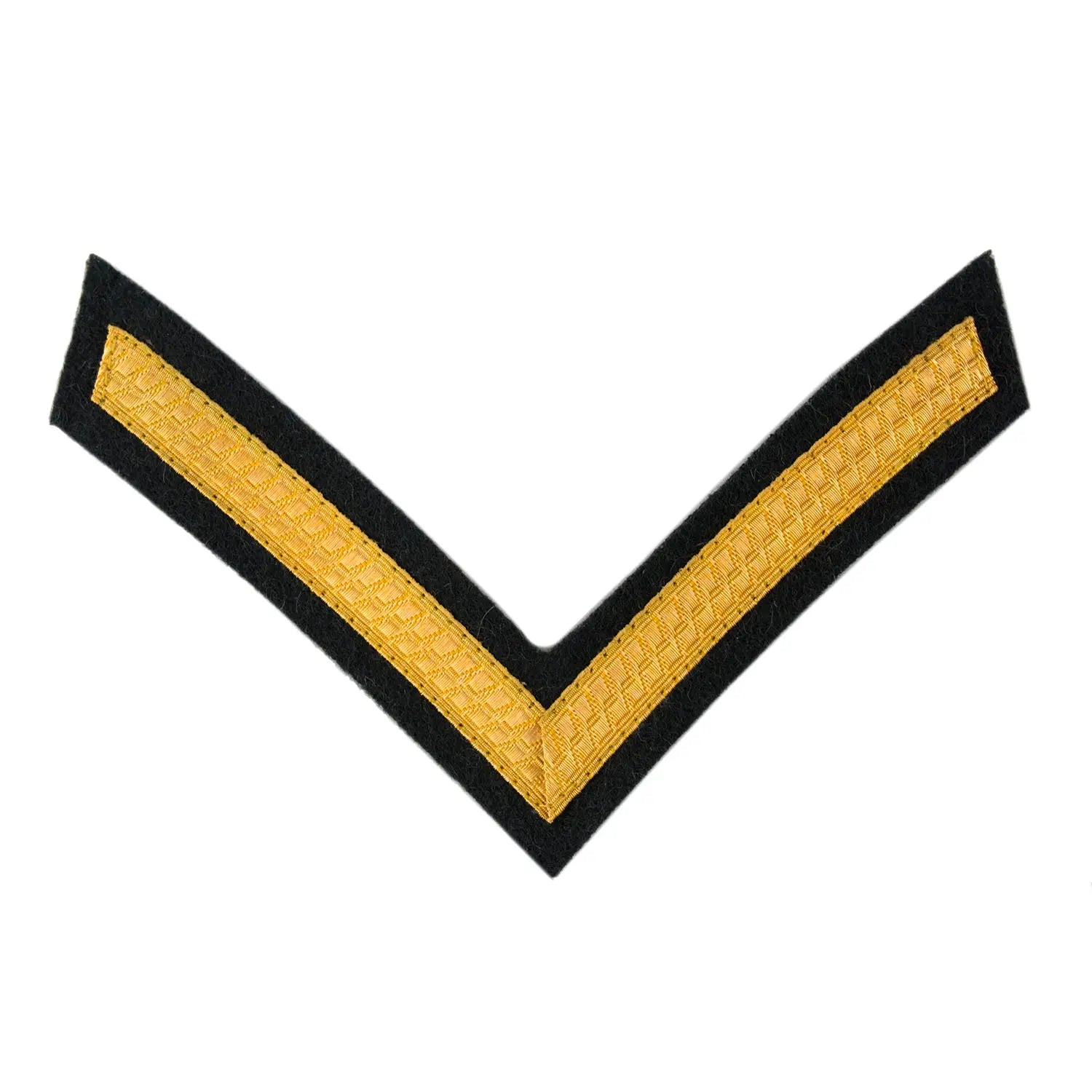 1 Bar Chevrons Lance Corporal (LCpl) Scottish Regiments Infantry Service Stripe British Army Badge wyedean