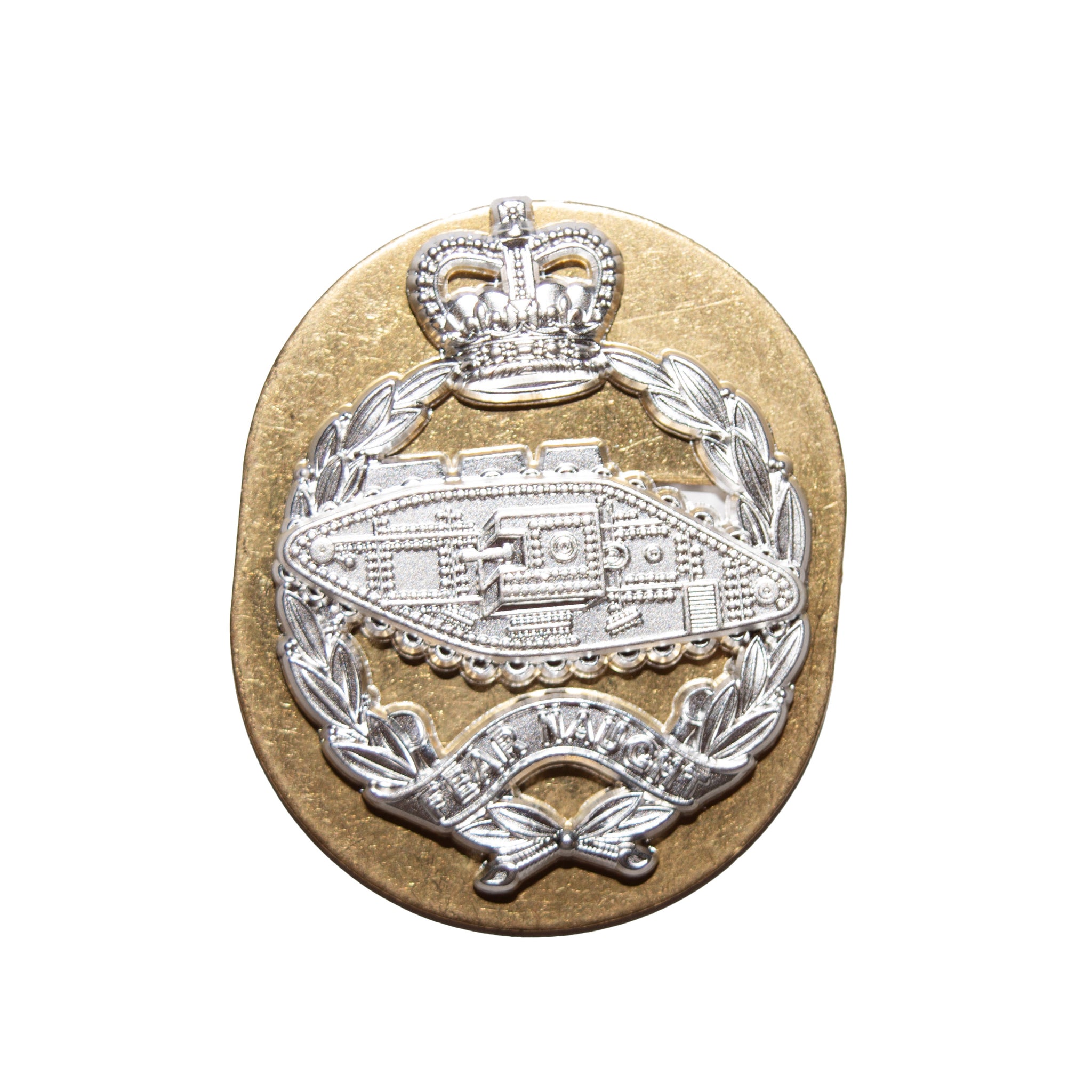 Royal Tank Regiment Cap Beret Insignia Badge