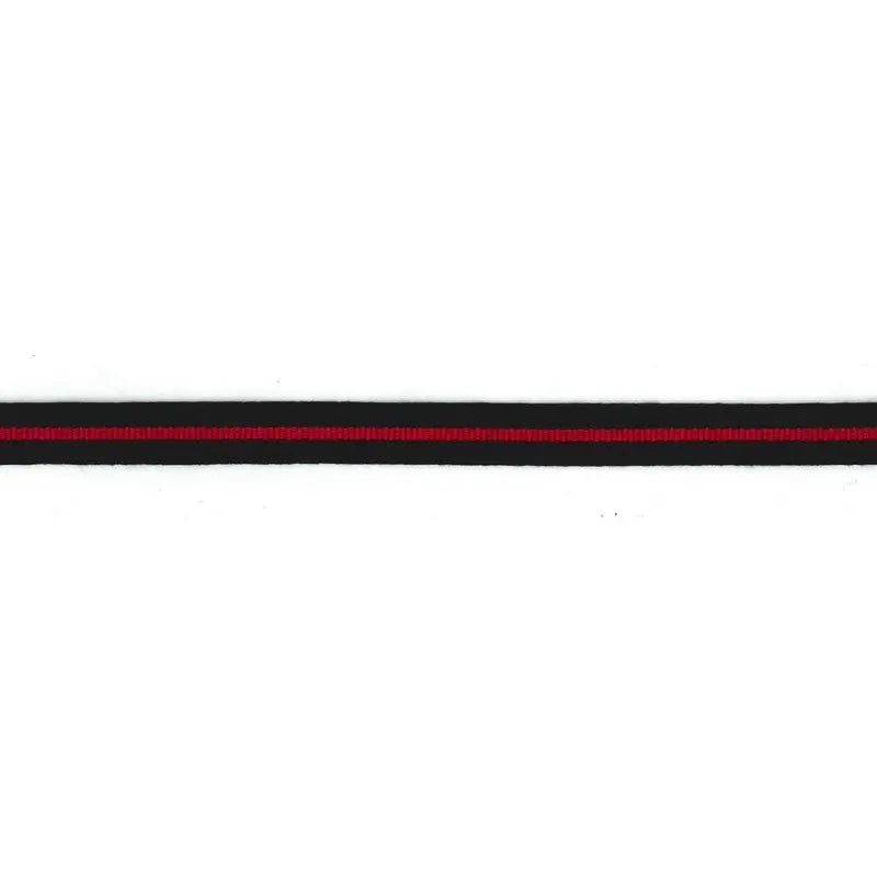 14mm Flying Officer 1 Bar Black and Red Royal Air Force Rank Braid wyedean