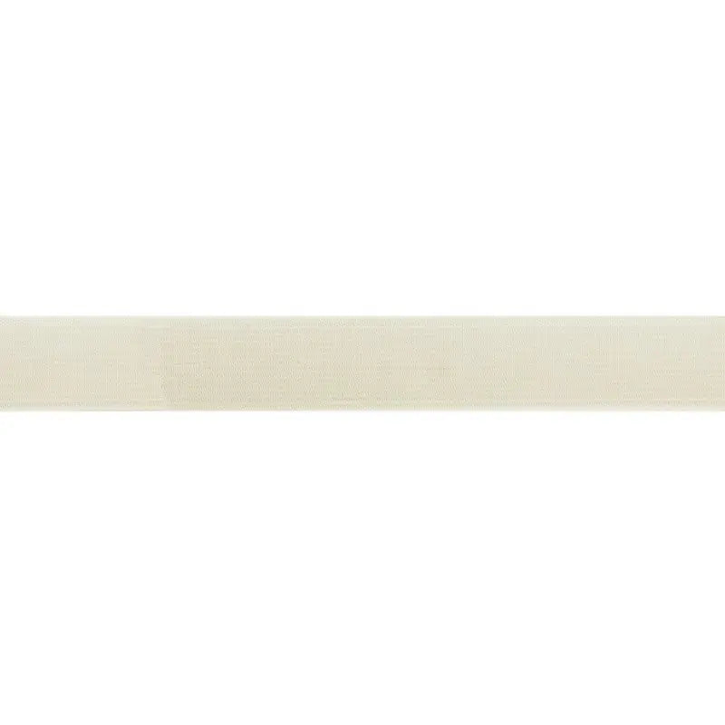 19mm Natural White Elastic Elastic Webbing wyedean