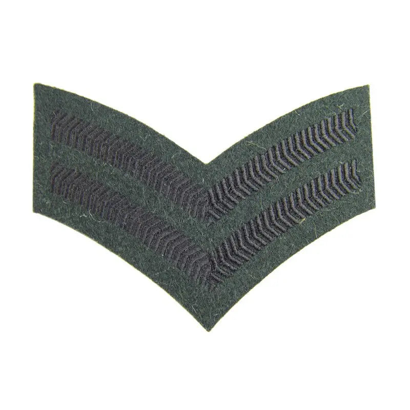 2 Bar Chevron Corporal Royal Gurkha Rifles Service Stripe  British Army Badge wyedean