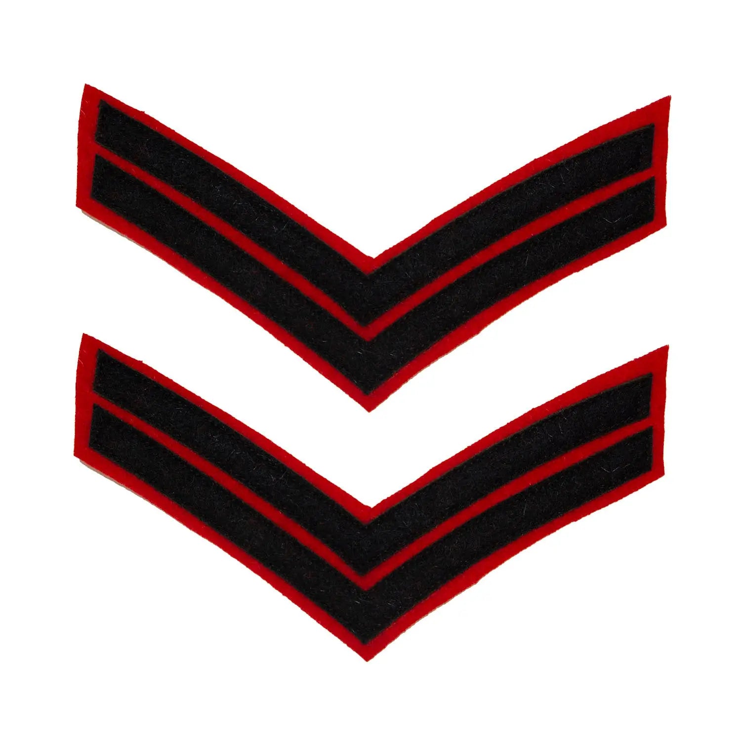 2 Bar Chevron Non-Footguard Regiments Service Stripe British Army Badge wyedean
