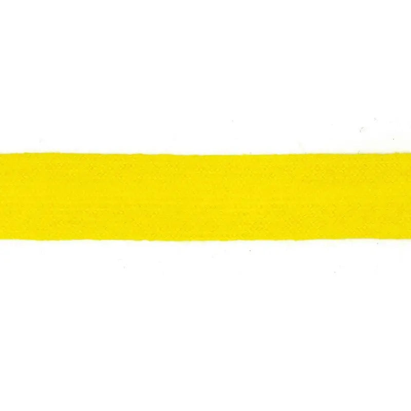 30mm Bunting Yellow Worsted Flat Braid wyedean