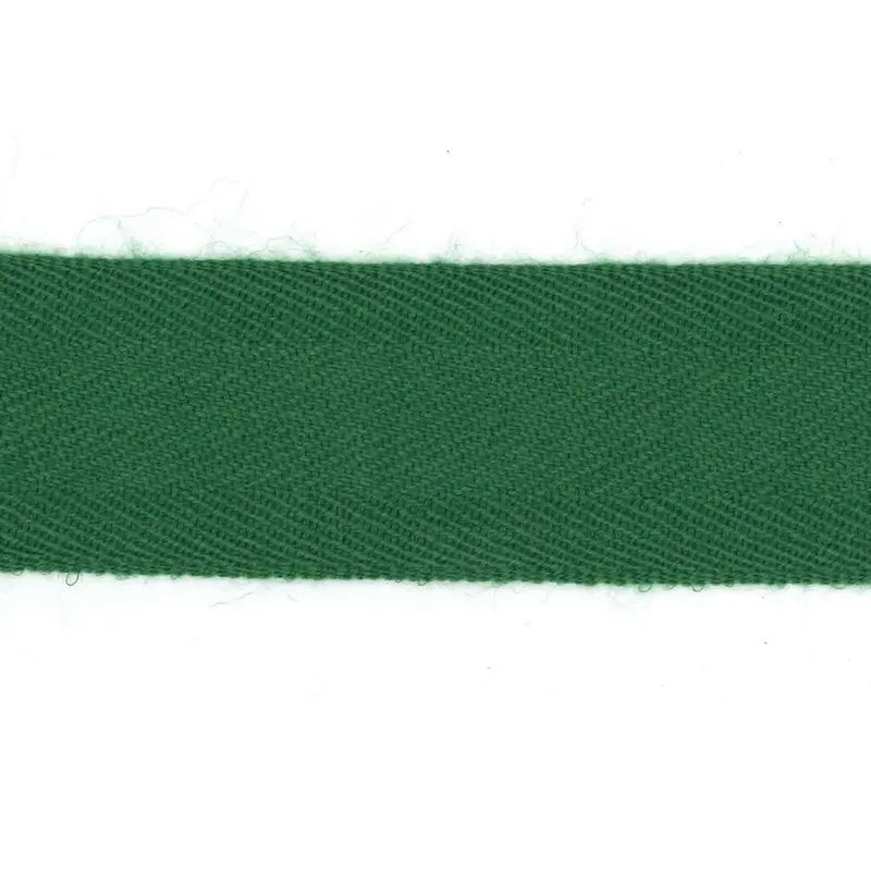38mm Highlander Green Worsted Herringbone Lace wyedean