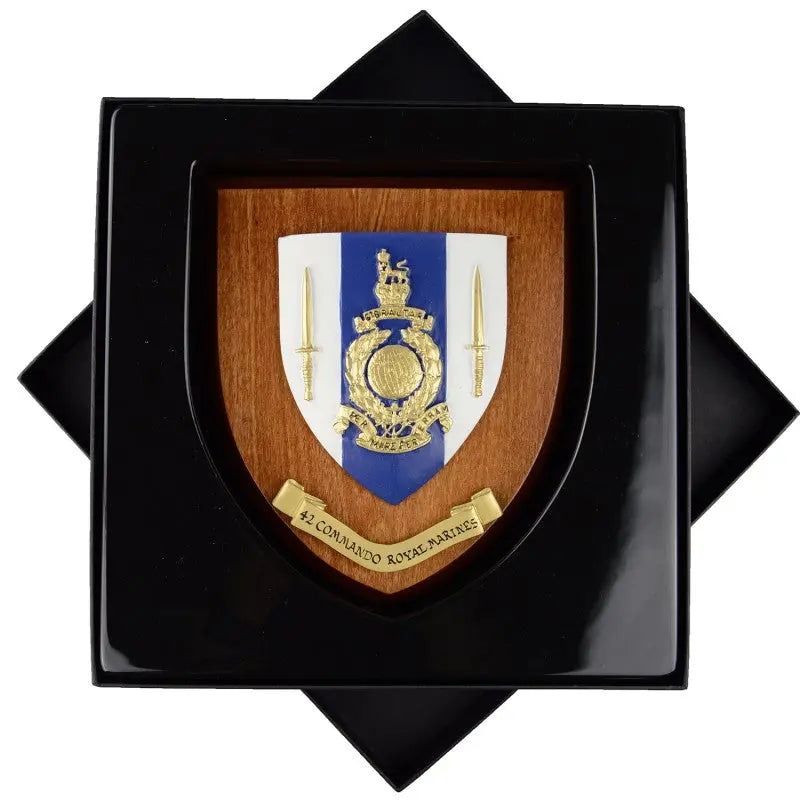 42 CDO RM 42 Commando Royal Marines Unit Crest / Plaque wyedean