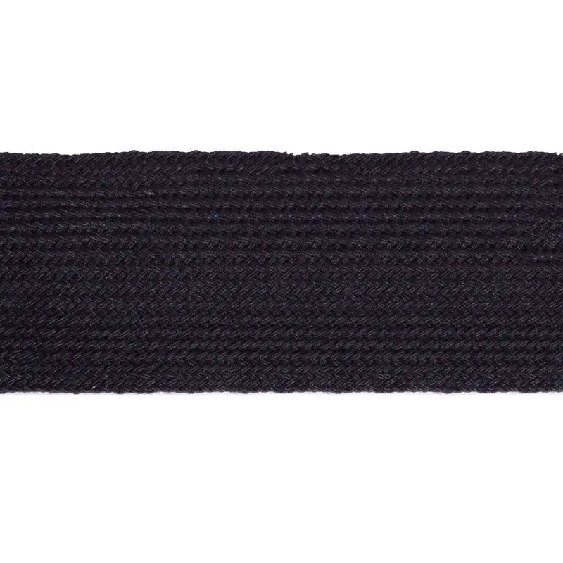 44mm Black Synthetic Flat Braid wyedean