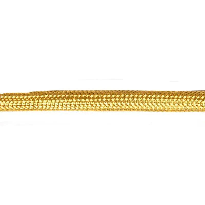 5mm Gold Gilt Wire Braided Cord wyedean