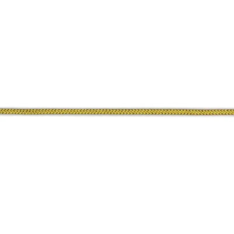 7mm Gold 0.5% Gold Thread Braided Cord wyedean