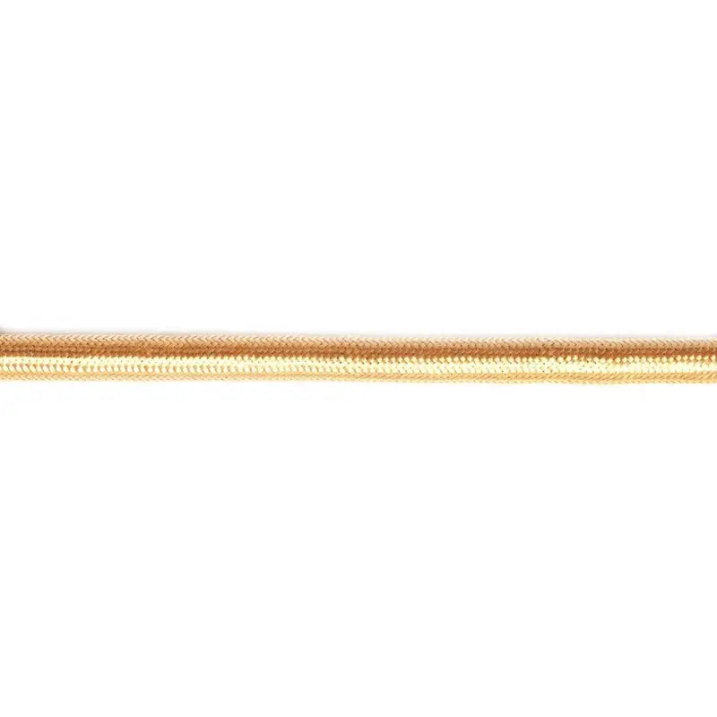 7mm Gold Golden Wire Braided Cord wyedean