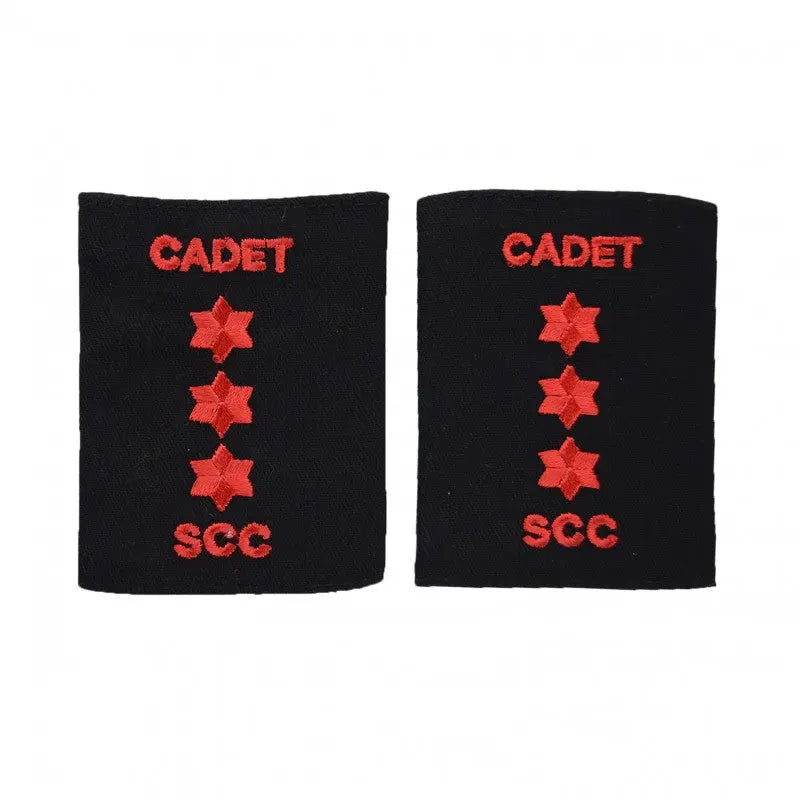 Able Cadet 3 Star Slider Epaulette Sea Cadet Corps (SCC) Cadets Badge wyedean