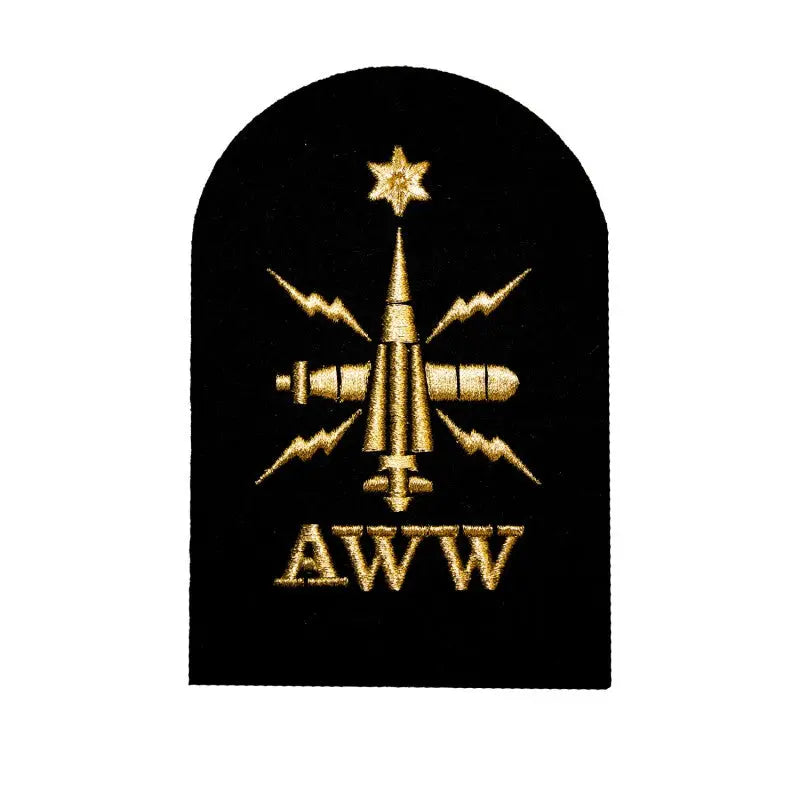 Above Water Weapons (AWW) Able Rate Royal Navy Badges wyedean