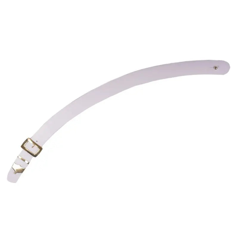 Genuine British Military Ceremonial White Issue Courlene Belt Keepers Stays 2 Pr - Foto 8