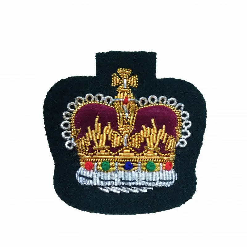 Colour Sergeant (CSgt) Rank Crown Royal Marines (RM) Royal Navy Badge wyedean