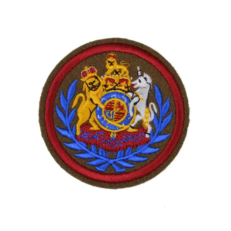 Conductor Royal Logistics Corps, Warrant Officer Class 1 (WO1), Royal Arms in Wreath British Army Rank Badge wyedean