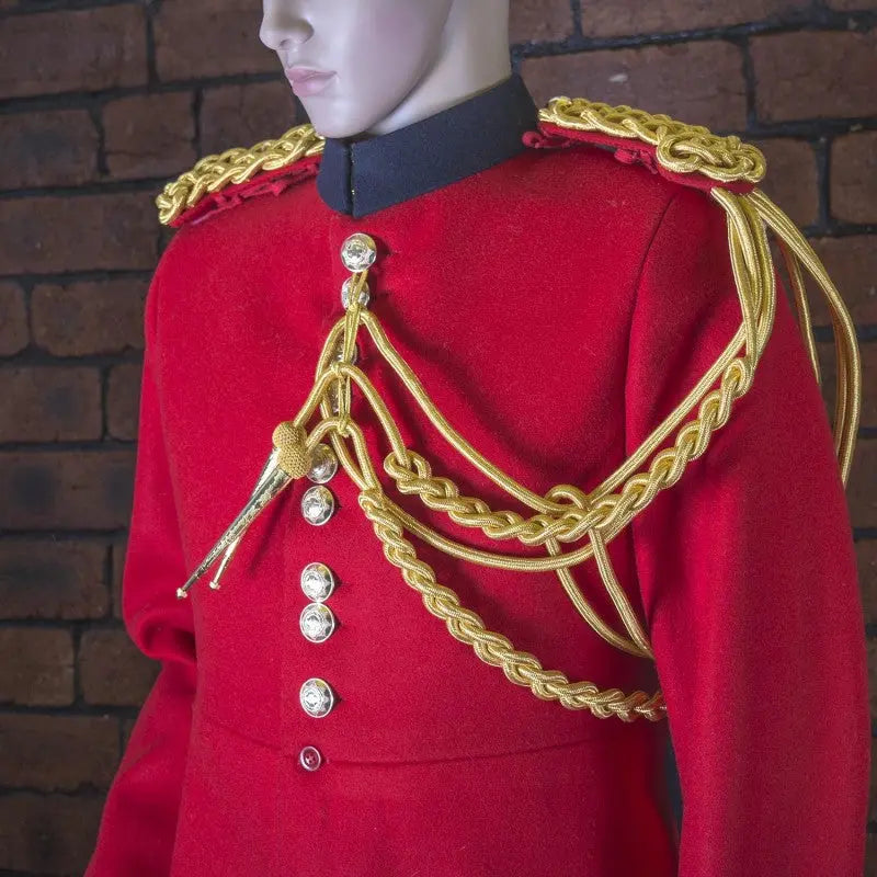 Life Guards 2nd Class Staff Gold Aiguillette Left Shoulder Household Cavalry (HCav), British Army wyedean