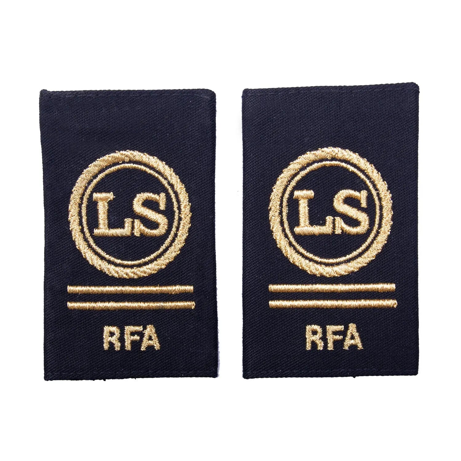 Logistics Supply Petty Officer Epaulette Slider Royal Fleet Auxiliary (RFA) Royal Navy Badge wyedean