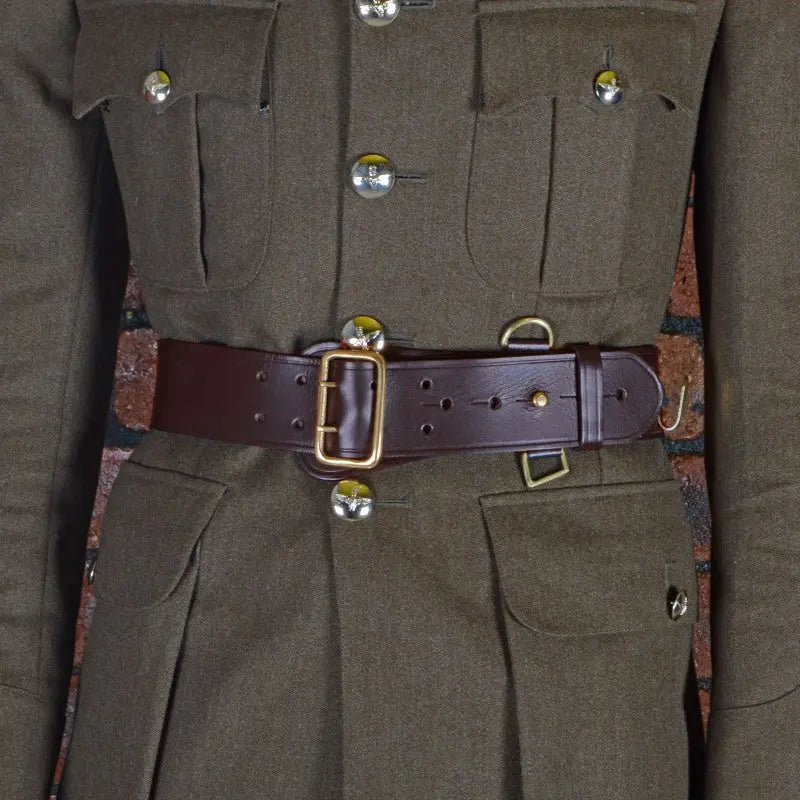 Male Brown Waist Belt Sam Browne British Army Regiments and Corps wyedean