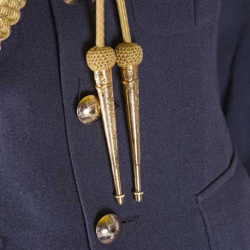 Marshal RAF Type 3 Gold Cord Trellis Plait Aiguillette Right Shoulder wyedean