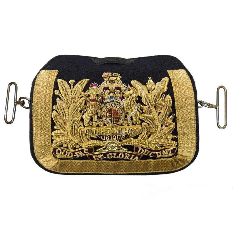 Officers Ornate Cross Belt Pouch Royal Horse Artillery British Army wyedean