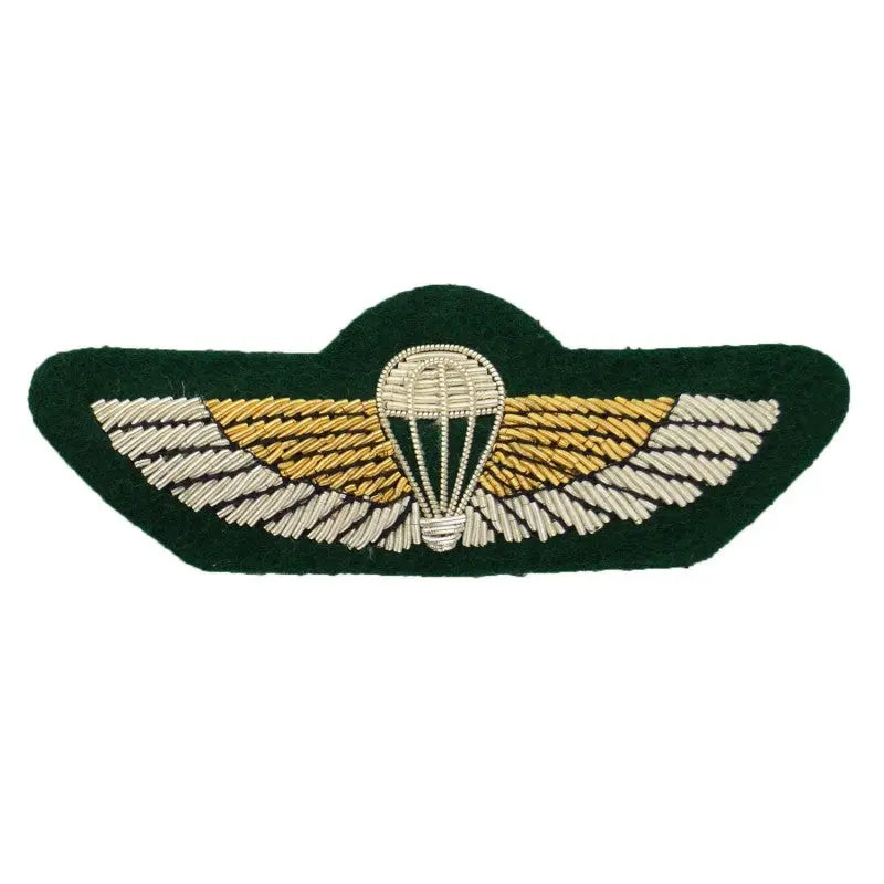 Parachute Wings Qualification Special Boat Service (SBS) Royal Marines (RM) Royal Navy Badge wyedean