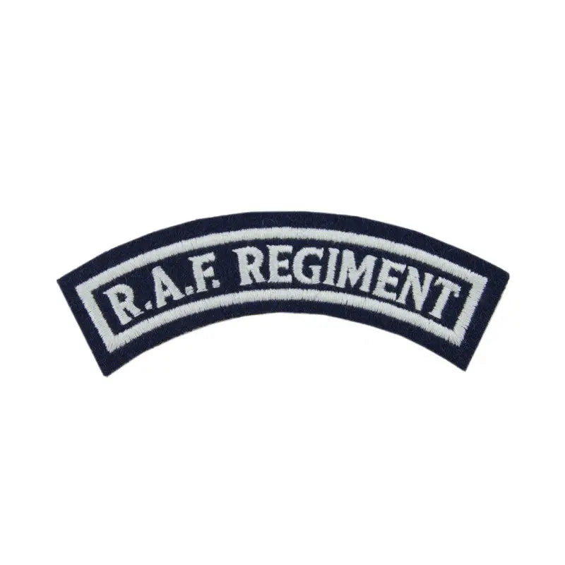 RAF Regiment Organisation Badge Shoulder Title Royal Air Force (RAF) wyedean