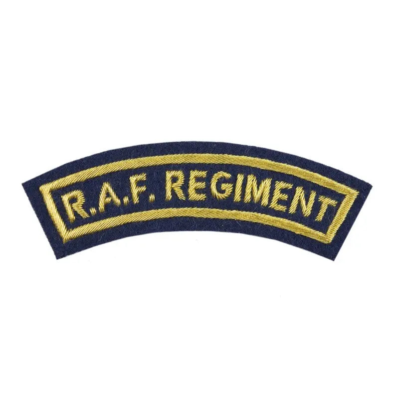 Genuine RAF RegimentAll Ranks Shoulder Title RAF Band (RAF) · Wyedean