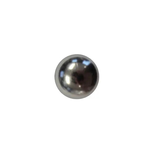 Silver Ball Metal Button wyedean