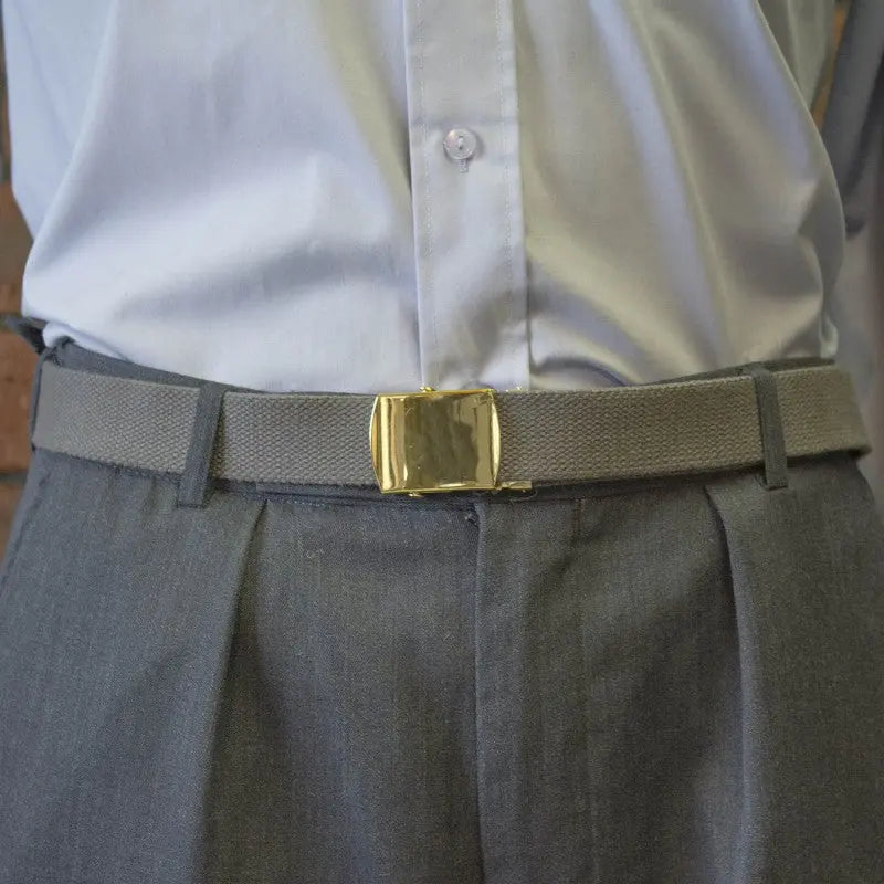 Genuine Royal Navy Waist Belt Buckle / Locket Brass · Wyedean