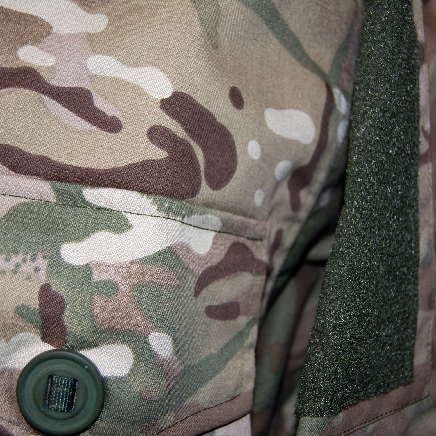 Multi Terrain Camo Army Jacket