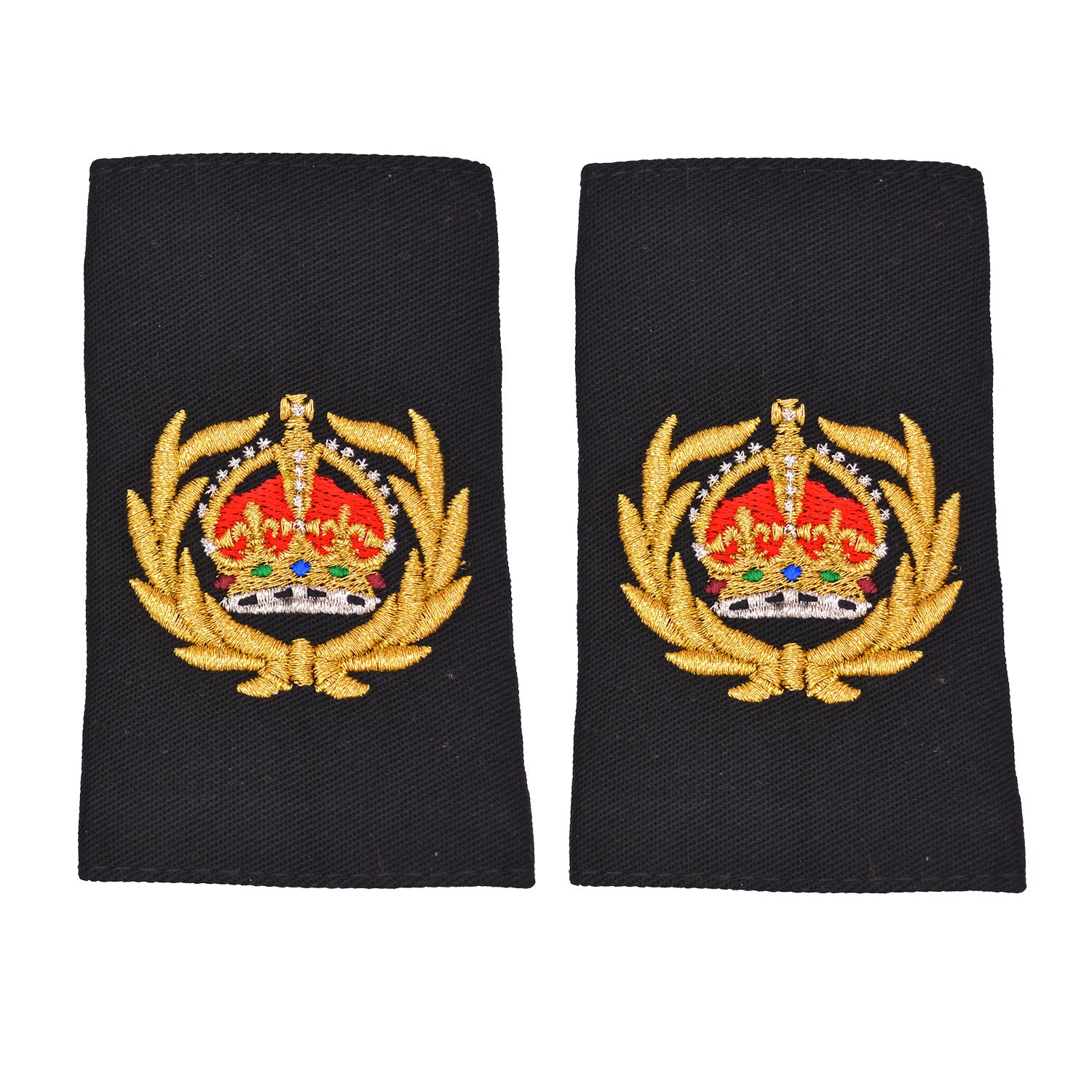 Ivory On MTP Epaulet Ivory On Multicam Rank Slide Epaulette - King's Crown C3R For British Army Style Military Uniform Accessory - Foto 11