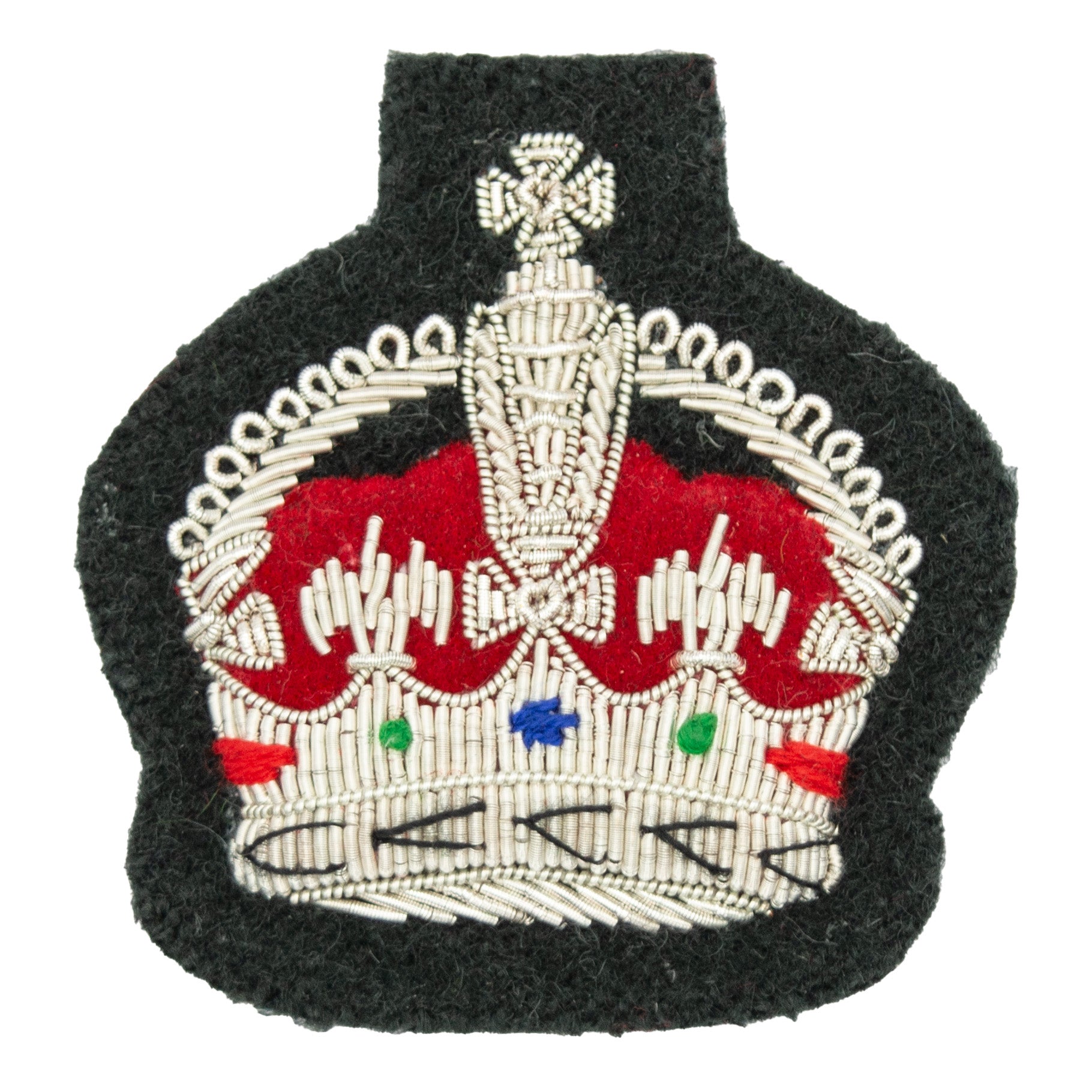 (King's Crown) QMS, CSgt and SSgt Small Crown Rank Badge Royal Irish R