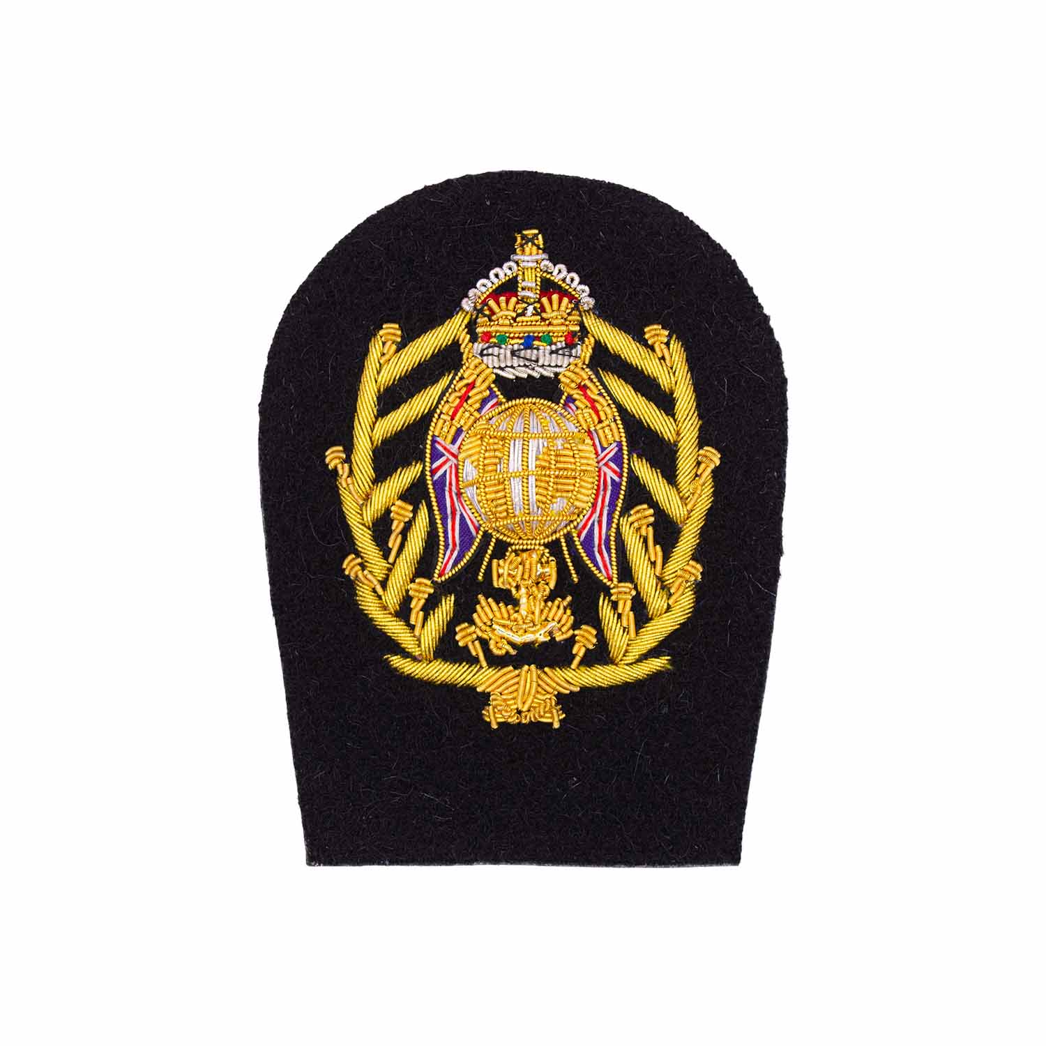 (King's Crown) Colour Sergeant (CSgt) Rank Royal Marines (RM) Royal Na