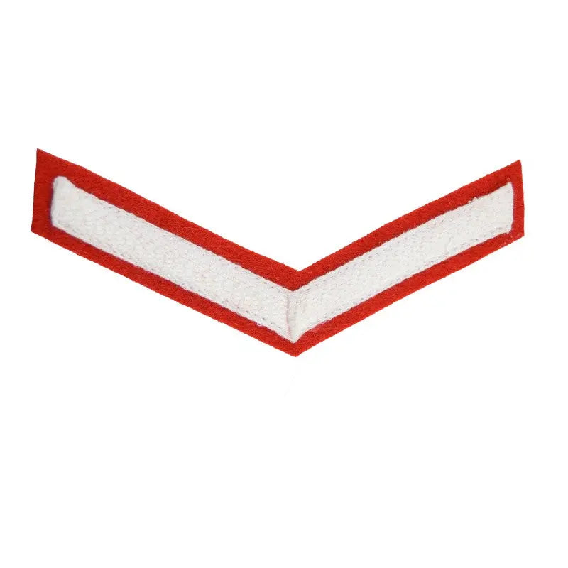 1 Bar Chevron Lance Corporal (LCpl) Bands of the Army Service Stripe British Army Badge wyedean