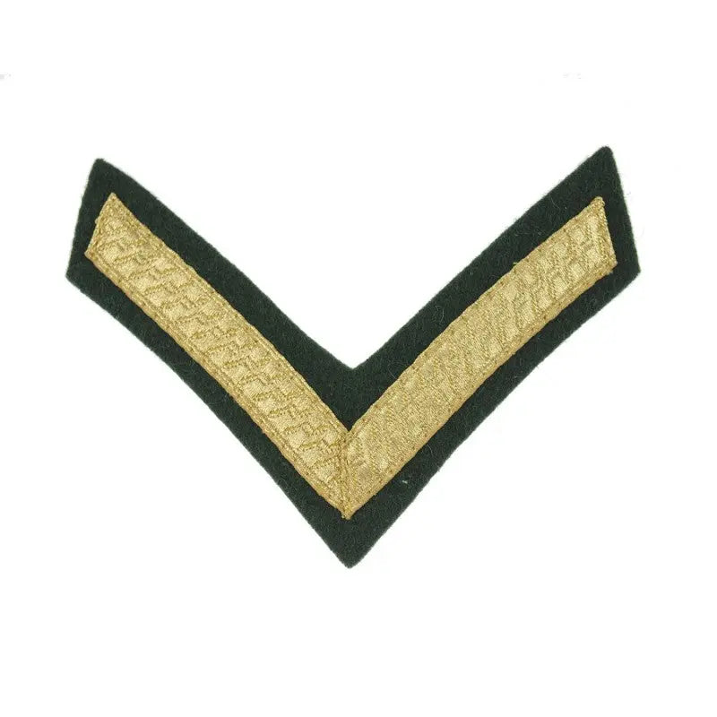 1 Bar Chevron Lance Corporal (LCpl) Royal Marines Service Stripe Royal Navy Badge wyedean