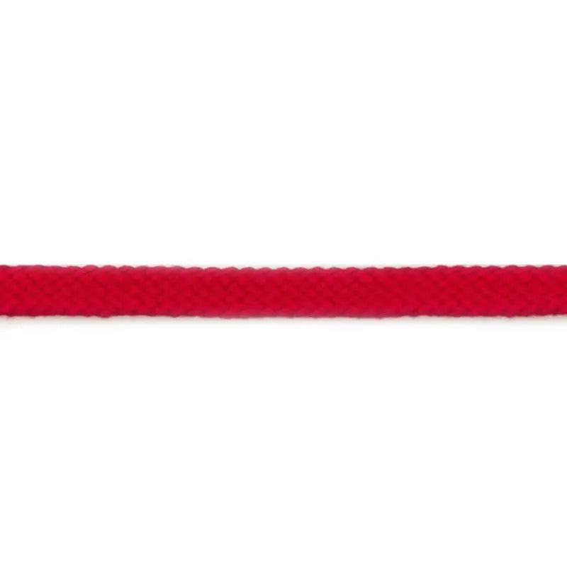 10mm Red 1211 Cotton Tubular Braid wyedean