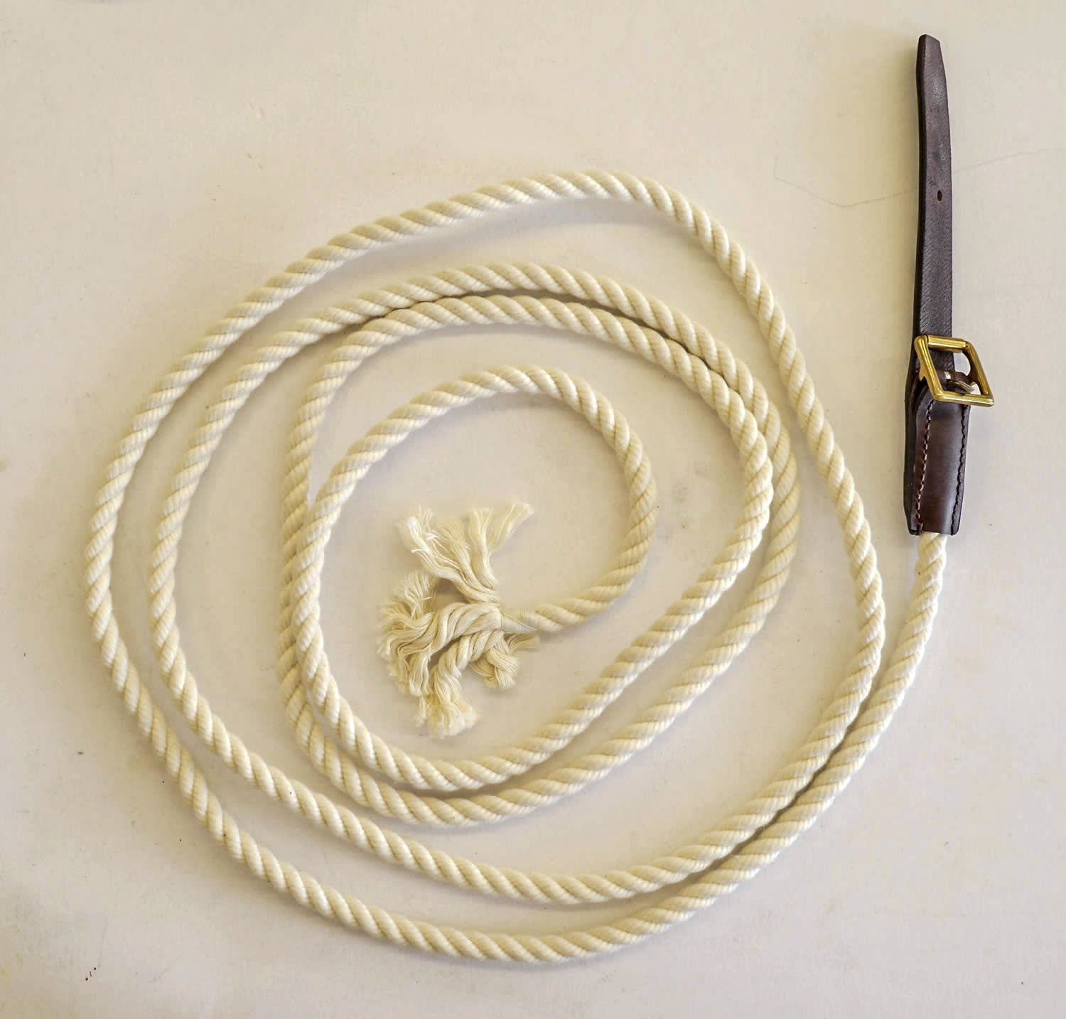 White Cotton Rope Head Halter Cotton Mk1 The Household