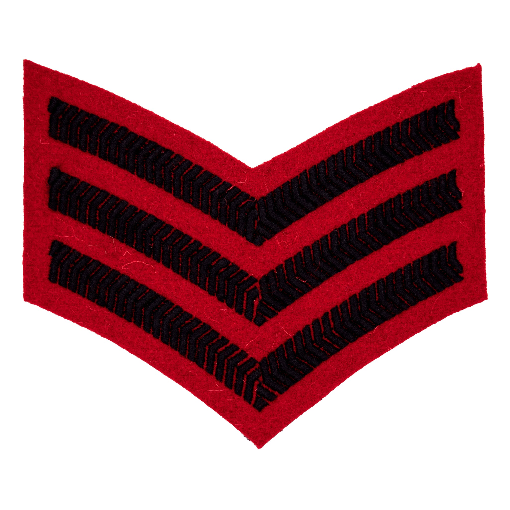 3 Bar Chevrons Sergeant Band of the Brigade of Gurkhas Service Stripe British Army Badge