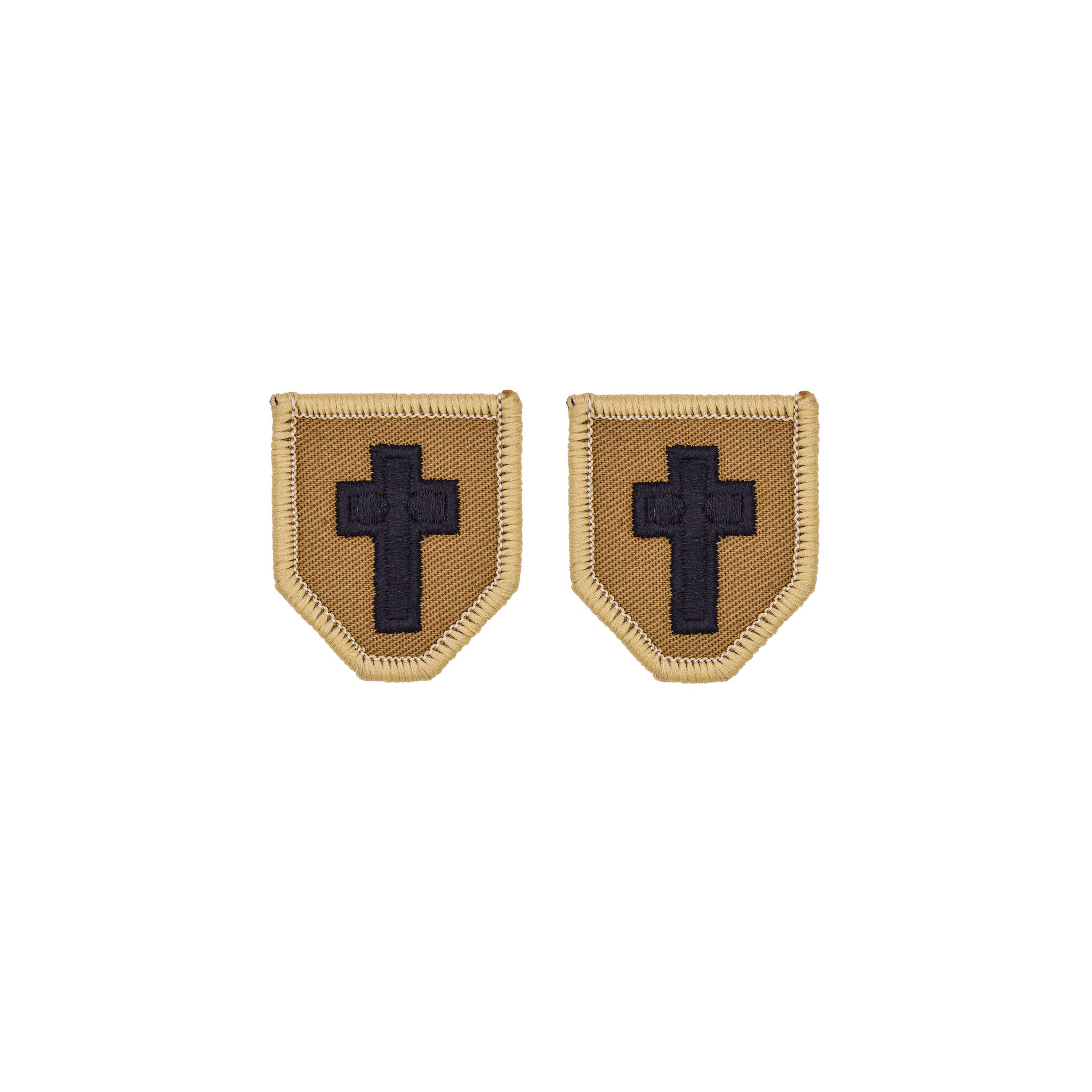 Christian Chaplains Officers Collar Badges