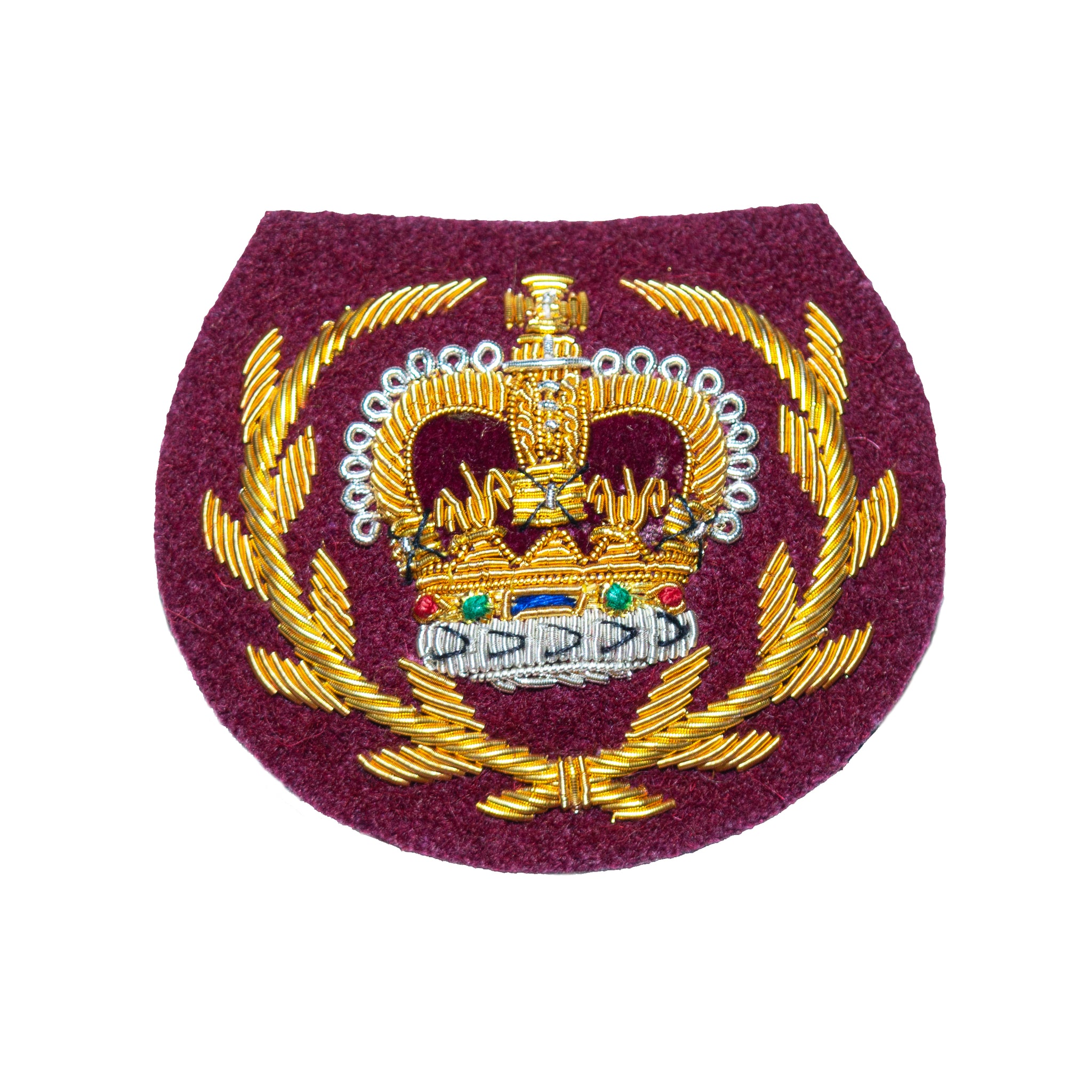 Army Medical Corps (WO2) Crown and Wreath Rank Badge Combat Service Support British Army Badge