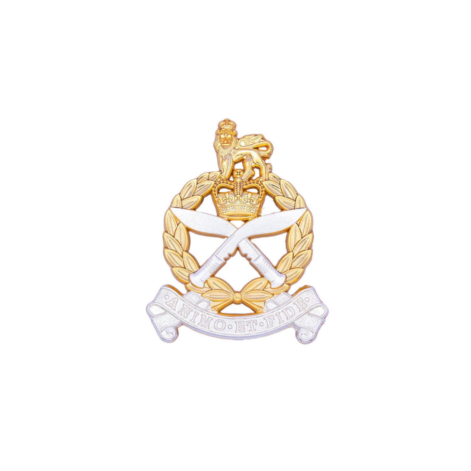 Gurkha Staff and Personnel Support Metal Cap Badge