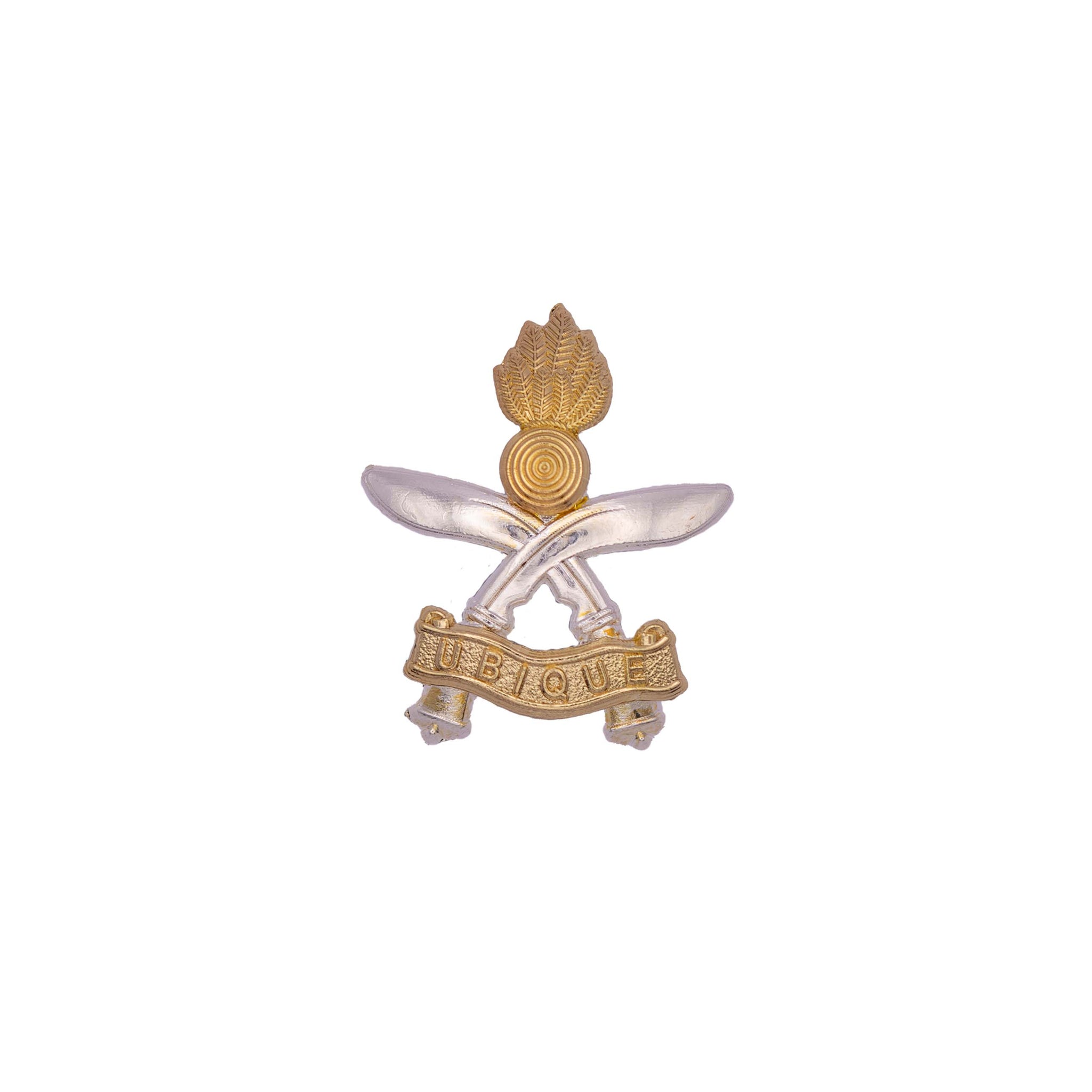 The Queens Gurkha Engineers Officers Metal Cap Badge