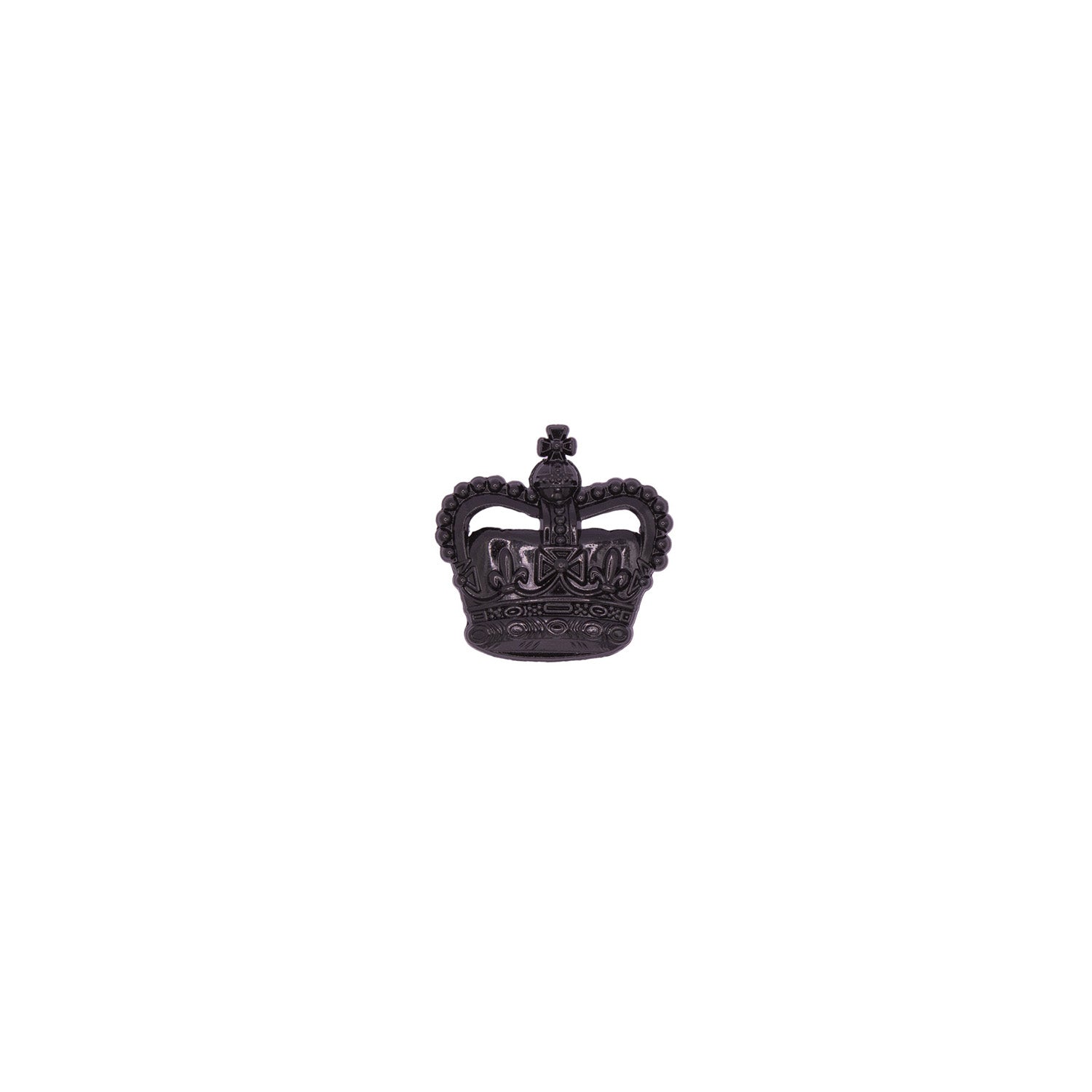 The Rifles Officers Crown Metal Badge