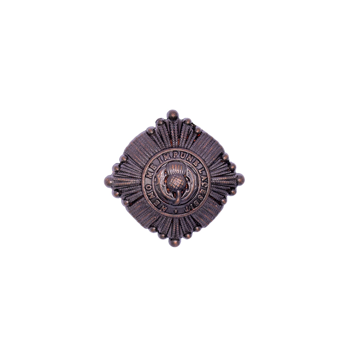 Thistle Star Scots Guards Officers Metal Badge