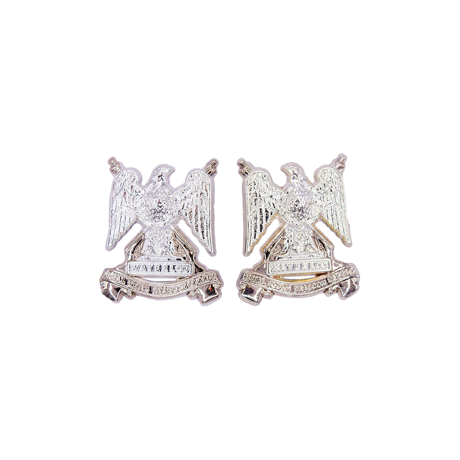 Royal Scots Dragoon Guards Soldiers Collar Badges