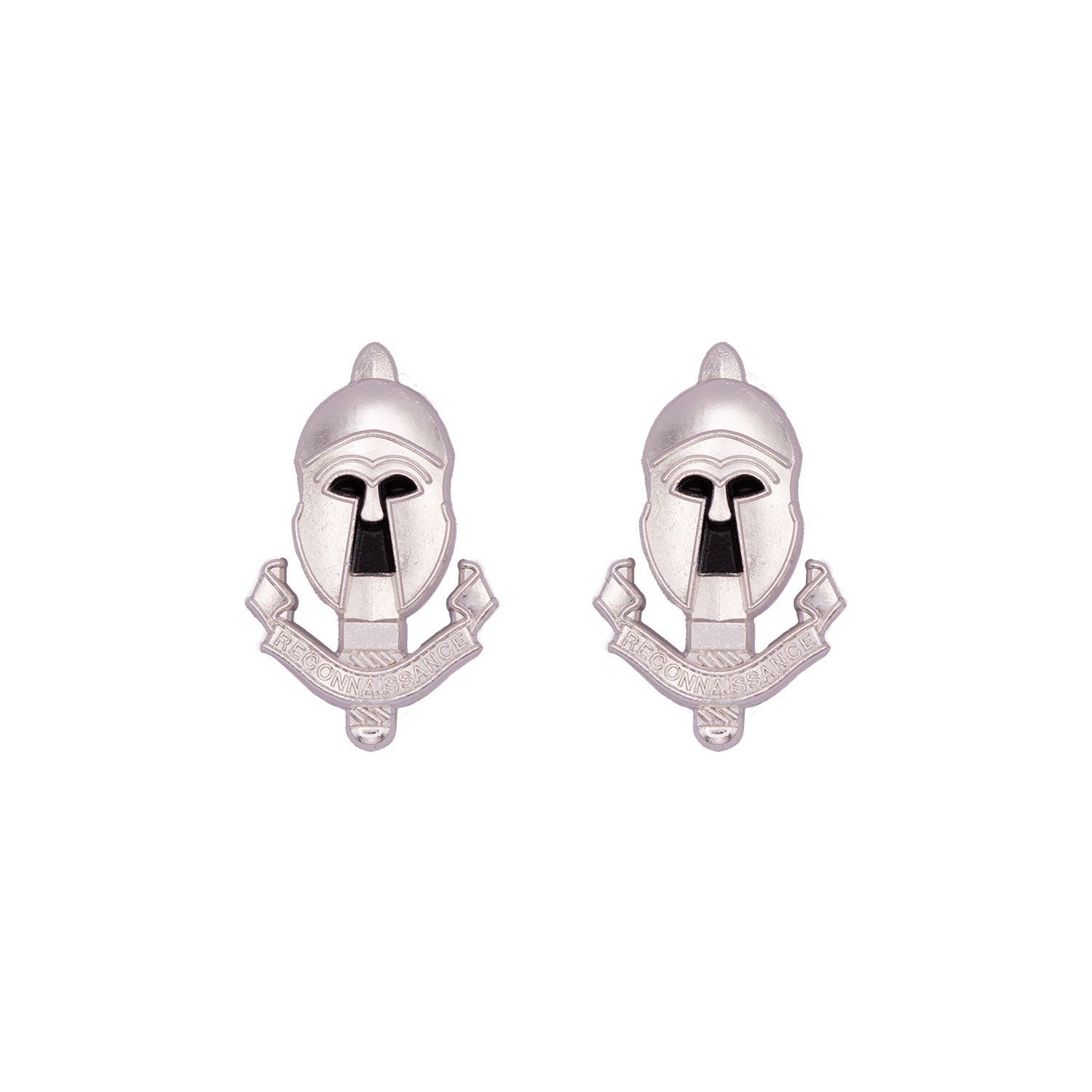 Special Reconnaissance Regiment Silver Black Collar Badge
