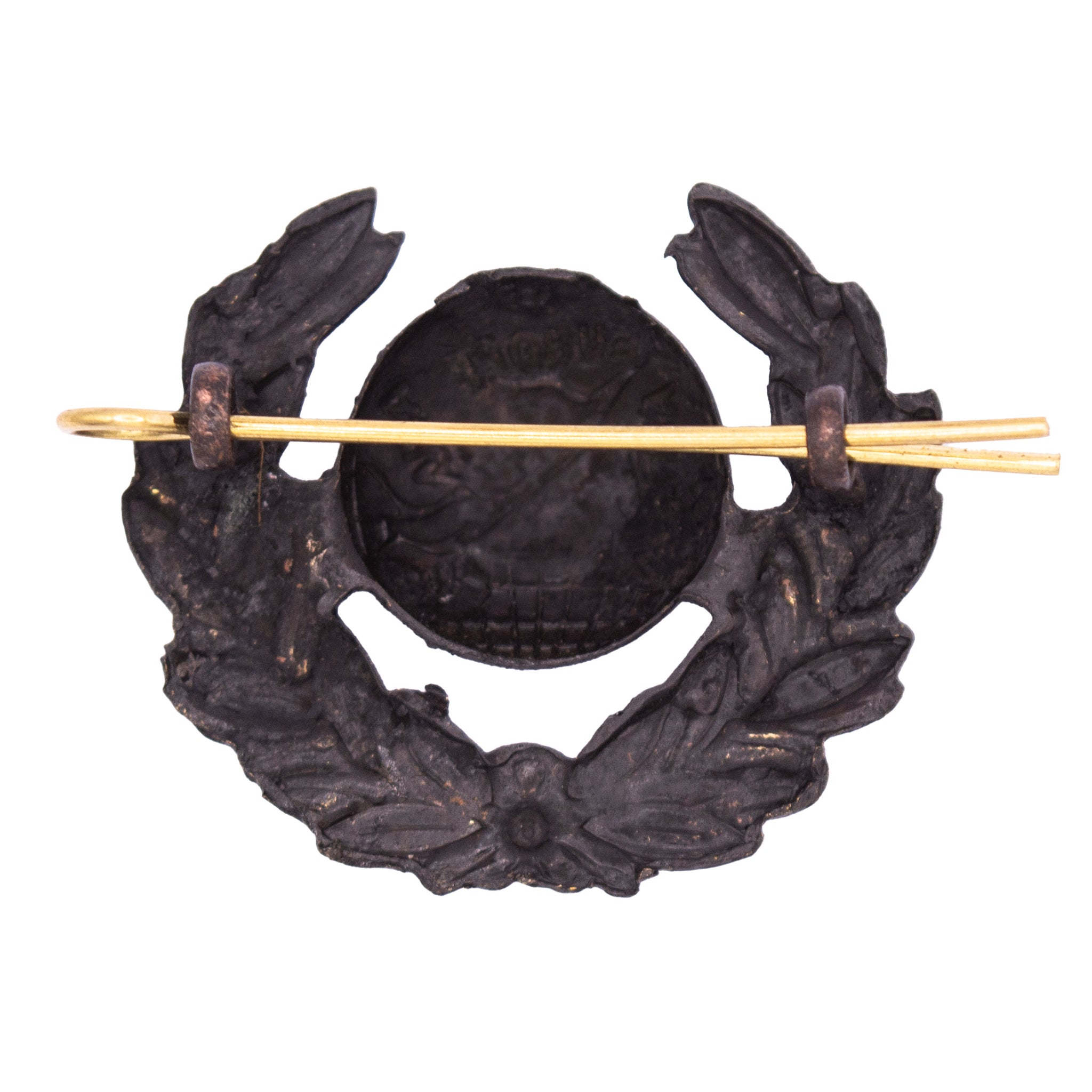 Royal Marines Officer Beret Cap Badge - PART ONE OF A TWO PIECE SET