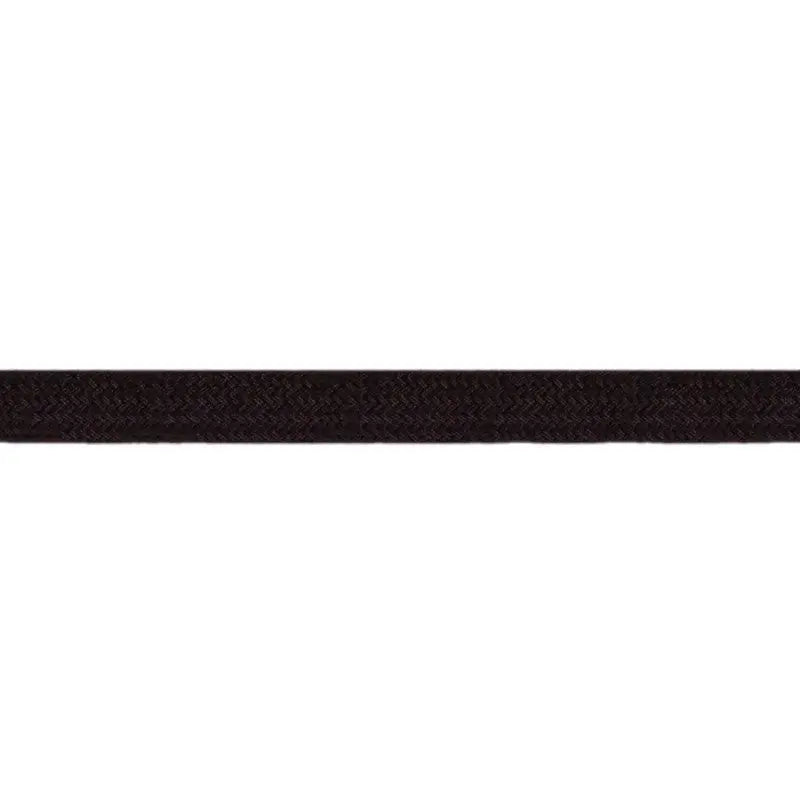 13mm Black Worsted Flat Braid wyedean